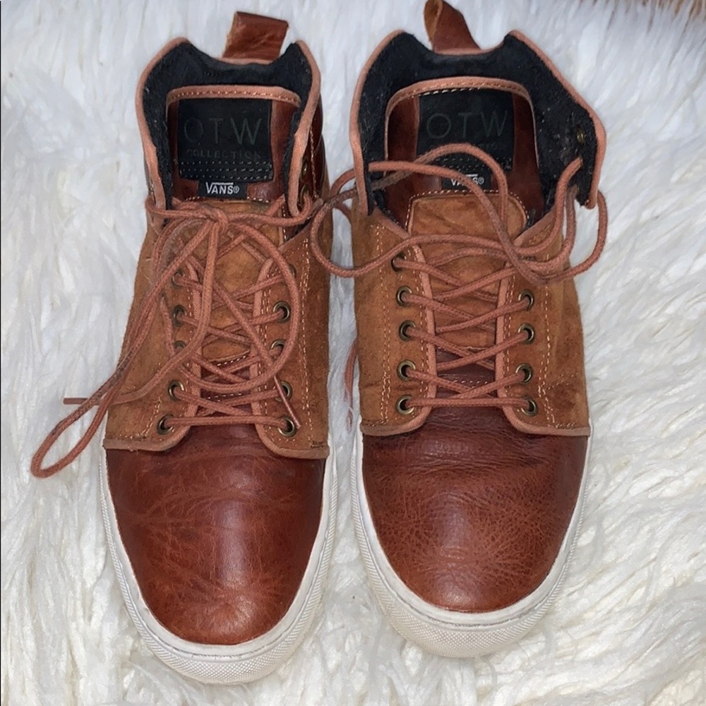 Vans OTW Collection. Brown leather/suede